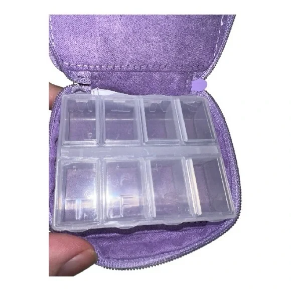 Disney Stitch Blue and Purple Vitamin Organizer - Picture 3 of 4